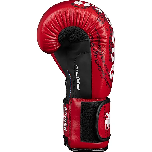 Боксерские перчатки Phantom Muay Thai Red (капа в подарок)