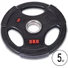 Блин для штанги обрезиненный
 LIFE FITNESS SC-80154B-5 51мм 5кг