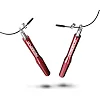 Скакалка скоростная на подшипниках алюминиевая PowerPlay 4207 Elite Jump Rope Красная (3m.)