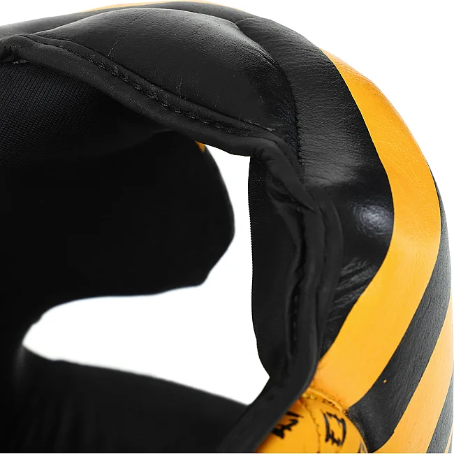 Тренировочный шлем для бокса кожа
 FAIRTEX
 BO-0614 (Красный-черный)