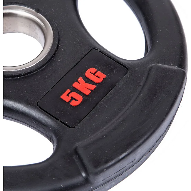 Блин для штанги обрезиненный
 LIFE FITNESS SC-80154B-5 51мм 5кг