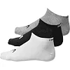 Шкарпетки Head ALL SPORTS TRAINING SNEAKER 3P сірий, білий, чорний