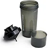 Спортивний шейкер SMARTSHAKE Slim 500ml Black