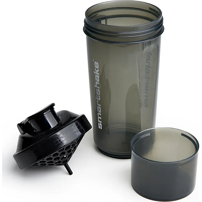 Спортивний шейкер SMARTSHAKE Slim 500ml Black