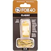 Свисток спортивный судейский пластиковый со шнурком CLASSIC FOX40-CLASSIC (Желтый)