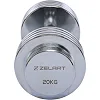 Стальная гантель разборная
 хромированная ZELART
 TA-5451-20 1шт 20кг хром