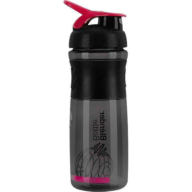Спортивный шейкер-бутылка BLENDERBOTTLE SportMixer Flip 28oz/820ml Black/Pink