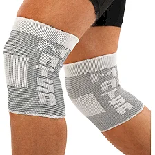 Наколенники спортивные эластичные компрессионные MATSA MA-0026 2шт (Серый)