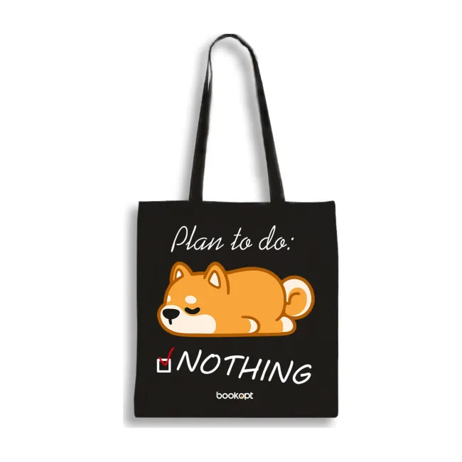 Экошопер BookOpt BK4061 Plan to do: NOTHING черный