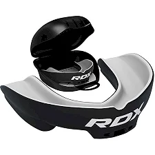 Капа для бокса RDX 3w взрослая (возраст 12+) Black/White