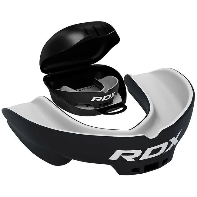 Капа для боксу RDX 3w доросла (вік 12+) Black/White