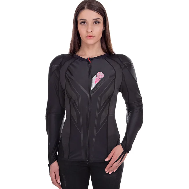 Моточерепаха компрессионная женская SCOYCO Hermes Body armor AM03W (Черный)