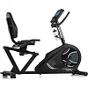 Велотренажер горизонтальный электромагнитный Zipro Iconsole+ Glow черный
