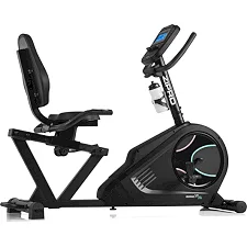 Велотренажер горизонтальный электромагнитный Zipro Iconsole+ Glow черный