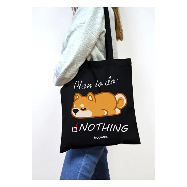 Экошопер BookOpt BK4061 Plan to do: NOTHING черный