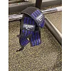 Кистьові бинти PowerPlay 3081 Gym WristT Wraps Чорно-Сині