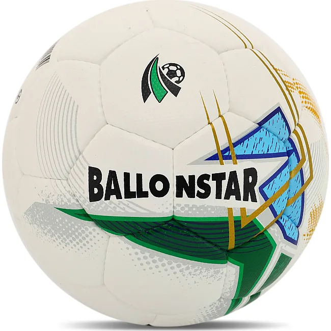 Футбольный мяч
 HYBRID BALLONSTAR FB-4354 №5 PU (Белый-зеленый)