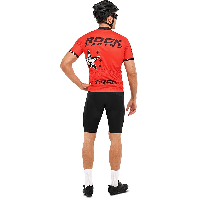 Велоформа летняя джерси и шорты SPOINT ROCK RACING MS-6819-R