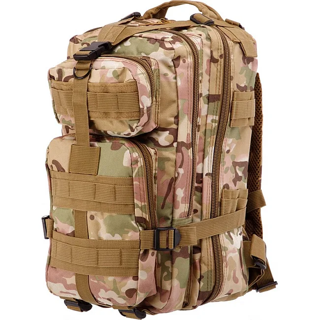 Штурмовой тактический рюкзак
 SP-SPORT
 ZK-8
 40х23х23см 21л (Камуфляж Multicam)
