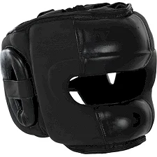 Шлем с бампером кожаный VELO VL-4148 (Черный)