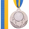 Медаль спортивна зі стрічкою тематична SP-SPORT AIM Велогонки C-4846-0036 ø5см (Срібний)