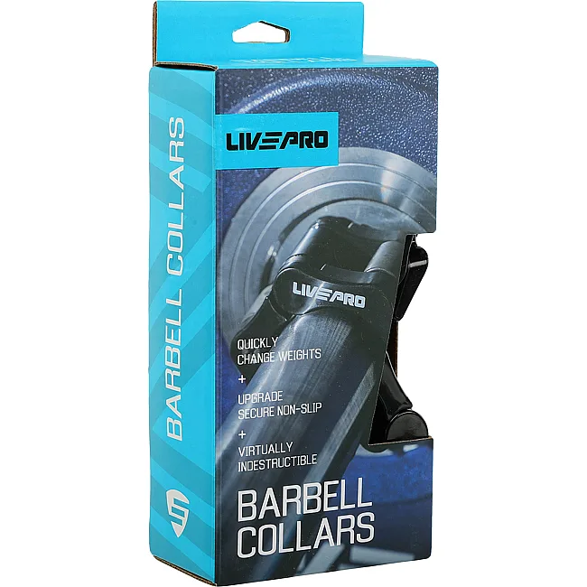 Замки быстросъемные для грифа Lock-Jaw PRO LiveUp LP8061 2шт диаметр-50мм