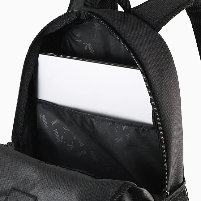 Рюкзак детский Puma PHASE PATCH Backpack 20L черный 44х38х14 см