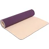 Коврик для йоги и фитнеса TPE двухслойный SP-PLANETA FI-3046 183x61x0,6см (Оранжевый-черный)