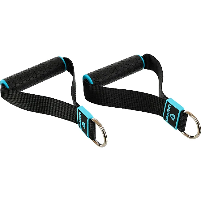 Ручки для еспандерів резинок та тренажерів STRAP HANDLE PRO LiveUp LP8192J 2шт