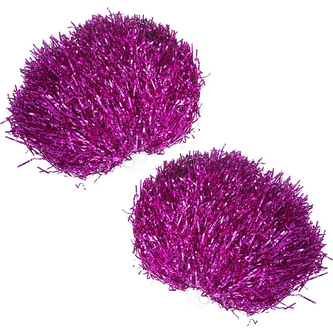 Помпони блискучі для чирлідінгу з ручками
 SP-SPORT
 Pom-Poms C-1682 1шт (Зелений)