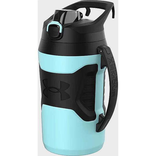 Бутылка UNDER ARMOUR Playmaker Jug 64oz черный, бирюзовый 1900 мл