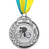 Жетон-наклейка на медаль
 на медаль або кубок ø25мм SP-SPORT
 Велогонки 25-0036 (Золотий)