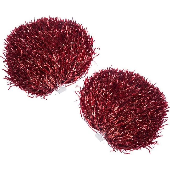 Помпони блискучі для чирлідінгу з ручками
 SP-SPORT
 Pom-Poms C-1682 1шт (Зелений)