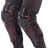 Мотонаколенники FOX M-4553 RAPTOR 2шт (Черный-красный)