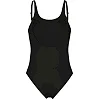 Купальник закрытый для женщин Arena RIPPLES SWIMSUIT U BACK B черный