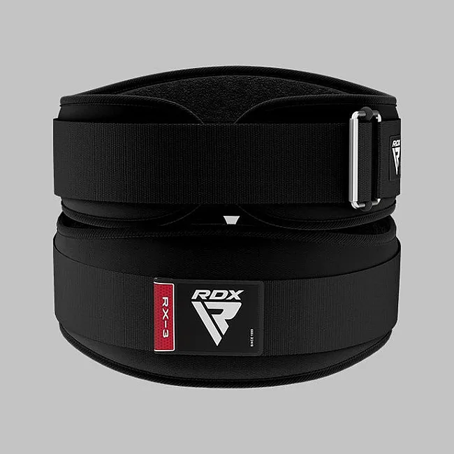 Пояс для тяжелой атлетики RDX RX3 EVA Curve неопреновый Black