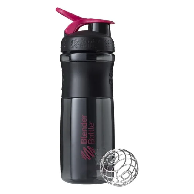 Спортивный шейкер-бутылка BLENDERBOTTLE SportMixer Flip 28oz/820ml Black/Pink