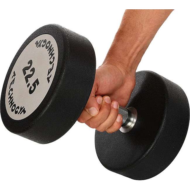 Гантель профессиональная
 с полиуретановым покрытием TECHNOGYM TG-1834-22_5 1шт 22,5кг