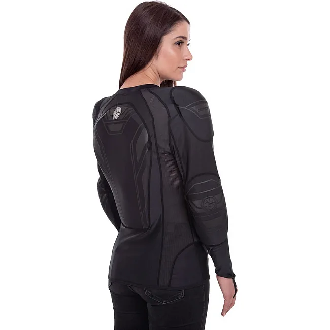 Моточерепаха компрессионная женская SCOYCO Hermes Body armor AM03W (Черный)