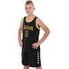 Детская баскетбольная форма
 NBA клуб L
 Angeles Lakers 8 BA-9829 (Черный-желтый)