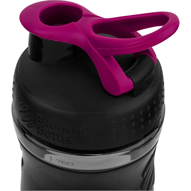 Спортивный шейкер-бутылка BLENDERBOTTLE SportMixer Flip 28oz/820ml Black/Pink