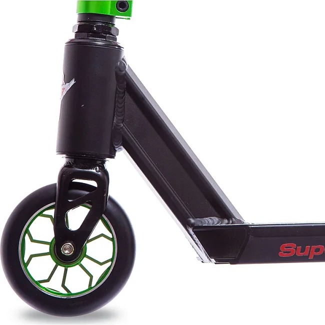 Трюковый самокат SP-SPORT Complete D09 (Черный-серый)