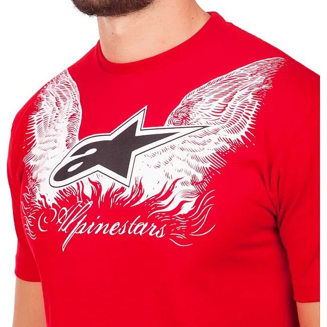 Футболка мужская ALPINESTARS SORE CO-4482 (Красный)