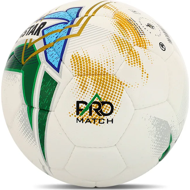 Футбольный мяч
 HYBRID BALLONSTAR FB-4354 №5 PU (Белый-зеленый)