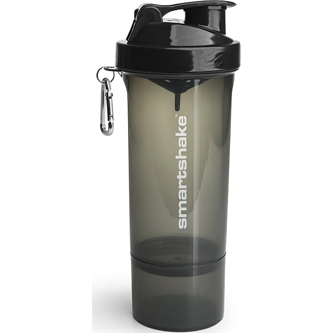 Спортивний шейкер SMARTSHAKE Slim 500ml Black