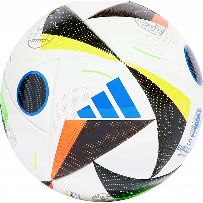 Мяч футбольный Adidas Euro24 Mini Fussballliebe размер 1, бело-черный