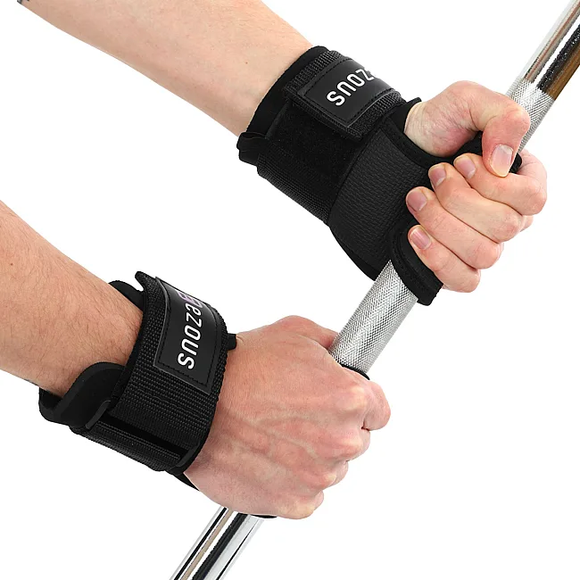 Накладки для подтягивания и тяги SOFT HAND GRIPS EZOUS D-10 2шт (Черный)