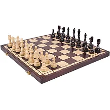 Шахматы MADON Елочные с вкладкой 46,5х46,5см