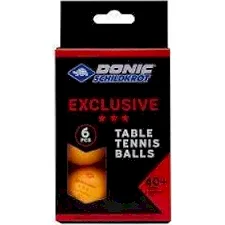 Мячи для настольного тенниса Donic EXCLUSIVE (Advantgarde) 3* 40+ 6шт orange
