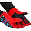 Перчатки лыжные детские зимние LUCKYLOONG C-1699 (Черный-красный)